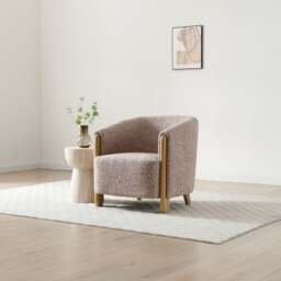 Lilian Chenille Accent Chair - thumbnail 1