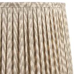 Vienna Chevron Mushroom Pleat Lamp Shade - thumbnail 4