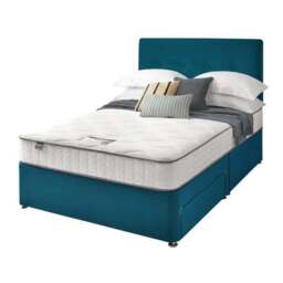 Silentnight Divan Bed With Francisco Velvet Headboard and 800 Pocket Sprung Mattress - thumbnail 6