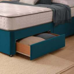 Silentnight Divan Bed With Francisco Velvet Headboard and 800 Pocket Sprung Mattress - thumbnail 5