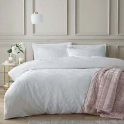 Sirena Jacquard Duvet Cover & Pillowcase Set - thumbnail 6