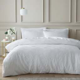 Sirena Jacquard Duvet Cover & Pillowcase Set - thumbnail 1