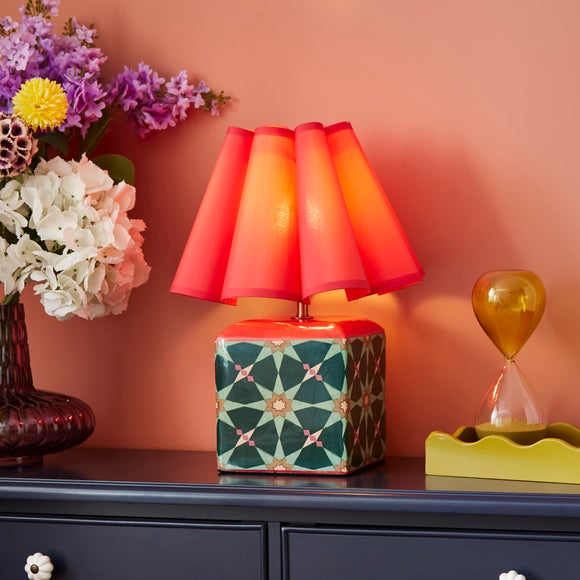 Sophie Robinson Moroccan Star Ceramic Table Lamp - image 1
