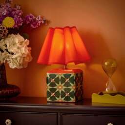 Sophie Robinson Moroccan Star Ceramic Table Lamp - thumbnail 2