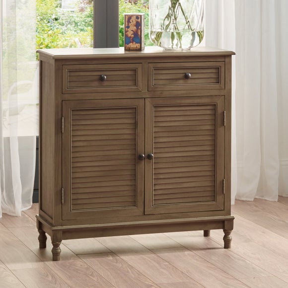 Pacific Ashwell Sideboard, Taupe Painted Pine