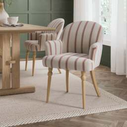 Petit Dining Chair, Folkstone Stripe