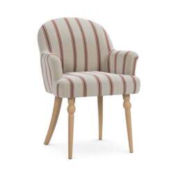 Petit Dining Chair, Folkstone Stripe - thumbnail 6