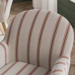 Petit Dining Chair, Folkstone Stripe - thumbnail 3
