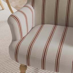 Petit Dining Chair, Folkstone Stripe - thumbnail 4
