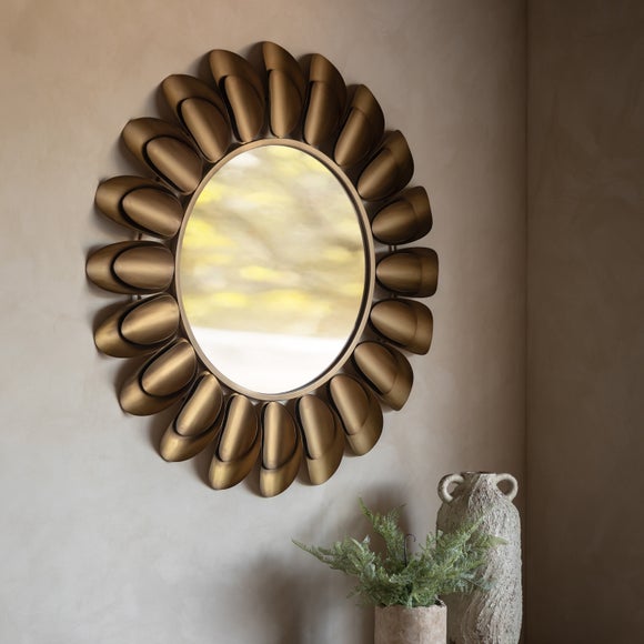 Cedar and Sage Camden Round Wall Mirror - image 1