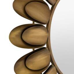 Cedar and Sage Camden Round Wall Mirror - thumbnail 5