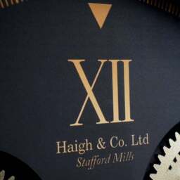 Metal Cog Wall Clock - thumbnail 3