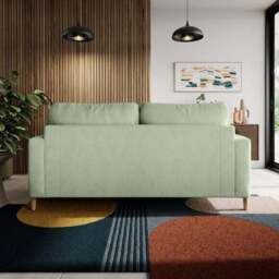 Apollo Vintage Velvet 3 Seater Sofa - thumbnail 2