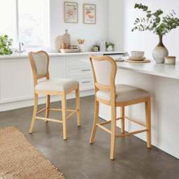 Betty Counter Height Bar Stool, Fabric - thumbnail 2