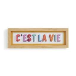 C'est La Vie Framed Wall Art - thumbnail 3