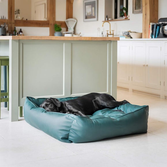 Lords and Labradors Rhino Leather Box Dog Bed - image 1