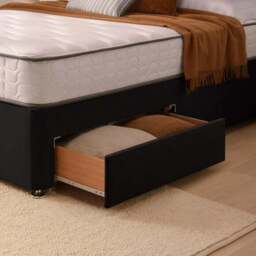 Silentnight Divan Bed With Fabric Paris Headboard and 800 Pocket Sprung Mattress - thumbnail 5