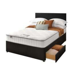 Silentnight Divan Bed With Fabric Paris Headboard and 800 Pocket Sprung Mattress - thumbnail 6