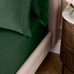 Dorma 800 Thread Count 100% Cotton Sateen Fitted Sheet - thumbnail 2