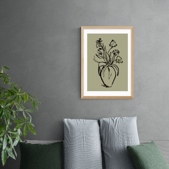 East End Prints Mono Botanical 9 Print - image 1