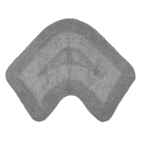 Super Soft Reversible L-Shaped Bath Mat - image 1