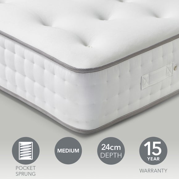 Hotel 2000 Pocket Memory Foam Hybrid Mattress - image 1