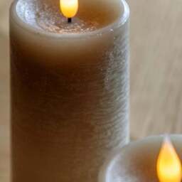 Cedar & Sage Set of 3 LED Candles - thumbnail 2