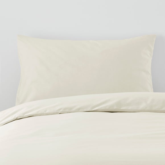 Non Iron Plain Dye Standard Pillowcase Pair