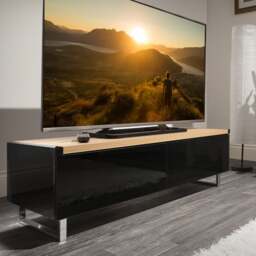 "Panorama Reversible Top Wide TV Stand for TVs up to 60""" - thumbnail 1