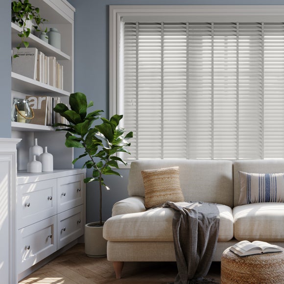 Made To Measure 63mm Slats Grey Taped Venetian Blind - image 1