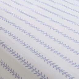 Dreams N Drapes Sweetpea Floral 100% Cotton Fitted Sheet - thumbnail 2