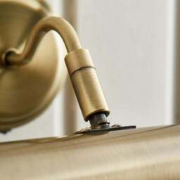 Maria Mid Century 2 Light Adjustable Picture Wall Light - thumbnail 3