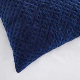 Dorma Genevieve Navy Continental Square Pillowcase - thumbnail 2