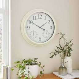 Barometer Indoor Outdoor Wall Clock - thumbnail 2