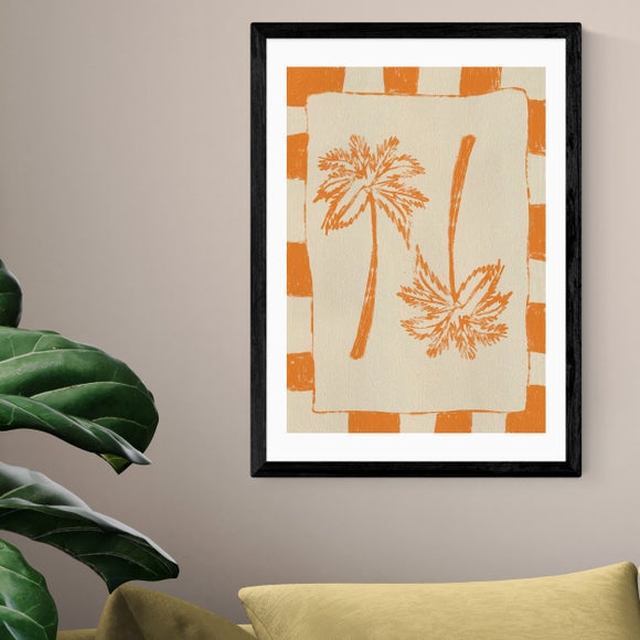 East End Prints Palm Paradise Orange Print - image 1