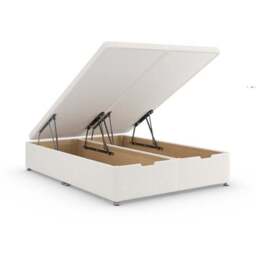 Luxury End of Bed Ottoman Bed Frame, Teddy Fabric - thumbnail 6