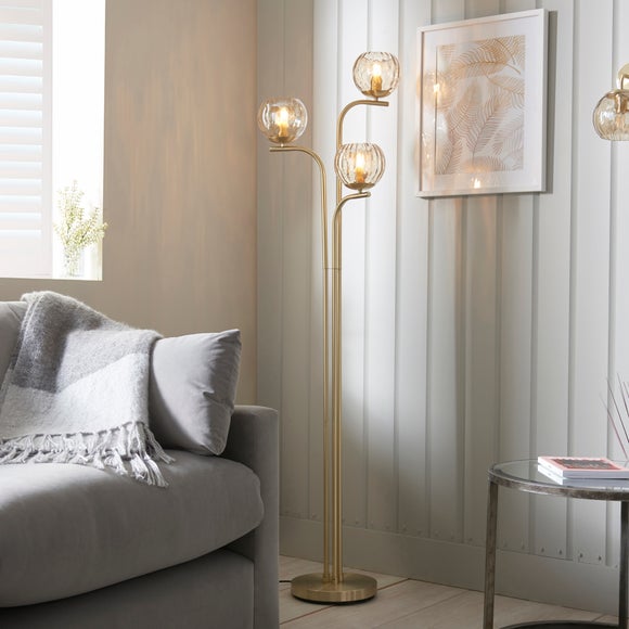 Vogue Arkoma Glass Floor Lamp - image 1
