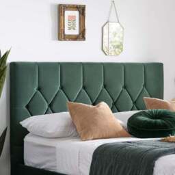 Loxley Velvet Bed Frame - thumbnail 2