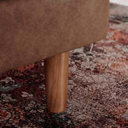 Max Soft Faux Leather Storage Footstool - thumbnail 4