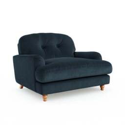 Martha Matte Plush Velvet Snuggle Sofa - thumbnail 6