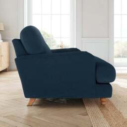 Martha Matte Plush Velvet Snuggle Sofa - thumbnail 2