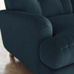 Martha Matte Plush Velvet Snuggle Sofa - thumbnail 5