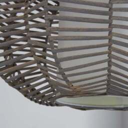 Weave Wicker Natural Easy Fit Pendant Shade - thumbnail 3