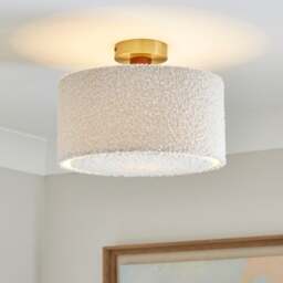 Hazelle Semi Flush Ceiling Light - thumbnail 1