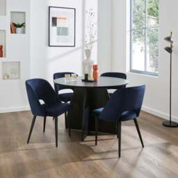 Lillia Velvet Dining Chair - thumbnail 2
