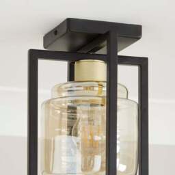 Seattle Industrial Flush Ceiling Light - thumbnail 3