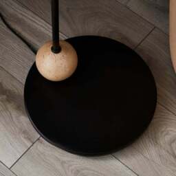 Hotel Marmont Modern 2 Light Arc Floor Lamp - thumbnail 3