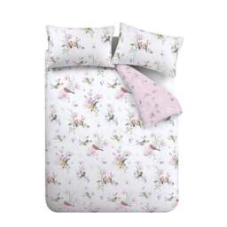 Catherine Lansfield Songbird Reversible Duvet Cover & Pillowcase Set - thumbnail 5
