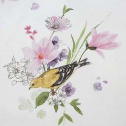 Catherine Lansfield Songbird Reversible Duvet Cover & Pillowcase Set - thumbnail 4