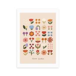 East End Prints Flower Garden Soft Pink Print by Kid of the Village - thumbnail 2